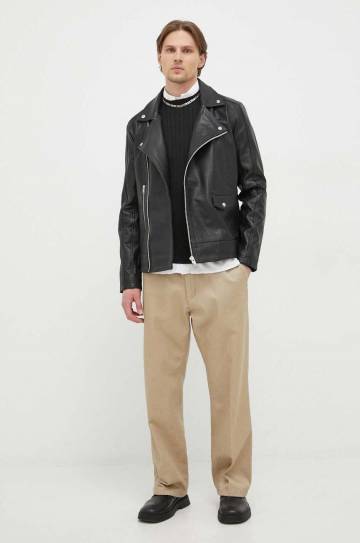 Свитер Bruuns Bazaar Leo Rivee мужской цвет чёрный лёгкий Свитер Bruuns Bazaar Leo Rivee мужской цвет чёрный лёгкий