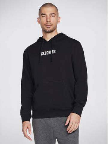 Skechers Світшот Sweats Incognito Hoodie HD6 Чорний Regular Fit Skechers Світшот Sweats Incognito Hoodie HD6 Чорний Regular Fit