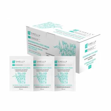 Регенерирующий крем для ног Shelly Regenerating Foot Cream с аллантоином, экстрактом бамбука и маслом ши, 100*4 мл Регенерирующий крем для ног Shelly Regenerating Foot Cream с аллантоином, экстрактом бамбука и маслом ши, 100*4 мл