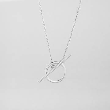 Серебряная подвеска Minimal 861670-40 Серебряная подвеска Minimal 861670-40