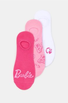 Следки, 3 пары Barbie - різнобарвний