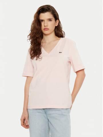 Lacoste Футболка TF7300 Рожевий Regular Fit Lacoste Футболка TF7300 Рожевий Regular Fit
