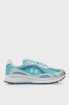 Женские голубые кроссовки UA W Tech Runner Голубой 9.5 Under Armour 6007575-425