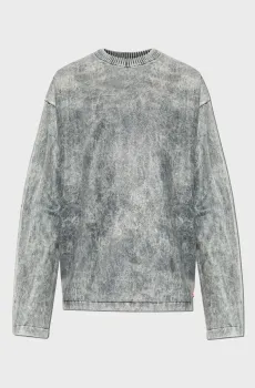 Мужской серый лонгслив K-BRUTUS Серый XL Diesel A19226 0AFBU