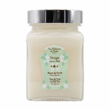 Масло карите для лица, тела и волос La Sultane de Saba Shea Butter Тиаре и алоэ вера, 300 мл Масло карите для лица, тела и волос La Sultane de Saba Shea Butter Тиаре и алоэ вера, 300 мл