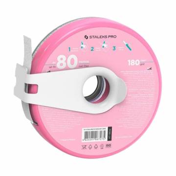 Сменный файл-лента Staleks PRO Expert в пластиковой катушке, белый, 180 грит, до 80 пилок (AT-180w) Сменный файл-лента Staleks PRO Expert в пластиковой катушке, белый, 180 грит, до 80 пилок (AT-180w)