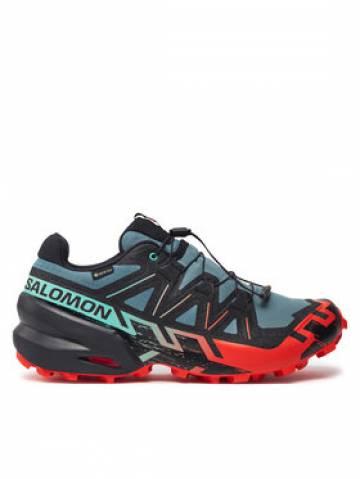 Salomon Взуття для бігу Speedcross 6 Gore-Tex L47701300 Сірий Salomon Взуття для бігу Speedcross 6 Gore-Tex L47701300 Сірий