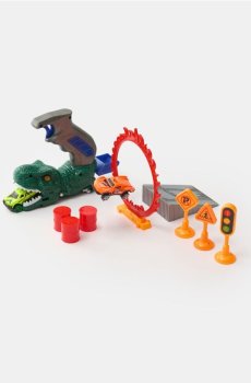 Ігровий трек з автомобілями - різнобарвний