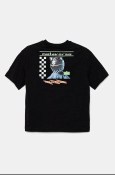 Детская хлопковая футболка United Colors of Benetton