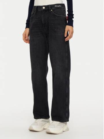 Tommy Jeans Джинси Betsy DW0DW19739 Чорний Wide Leg Tommy Jeans Джинси Betsy DW0DW19739 Чорний Wide Leg