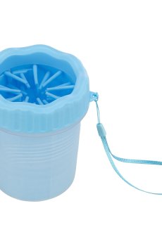 Средство-щетка для чистки лап для собак Trixie синий, размер M/L (25705)