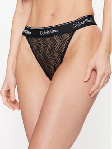Calvin Klein Underwear Стрінги 000QF7714E Чорний Calvin Klein Underwear Стрінги 000QF7714E Чорний