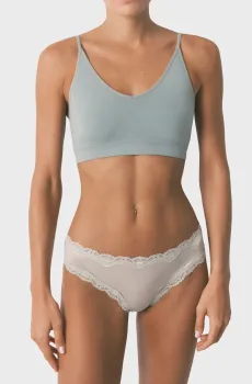 Женские бежевые трусики Бежевый S womensecret 873942