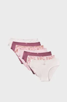Женские трусики (7 шт) Разноцветный XL womensecret 4934523