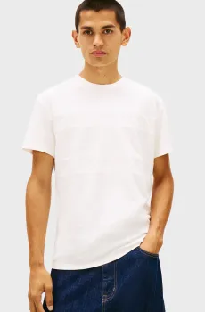 Мужская белая футболка TONAL Белый XXL Tommy Jeans DM0DM22312