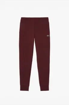 Мужские бордовые спортивные штаны Бордовый L-XL Lacoste XH9624BZD