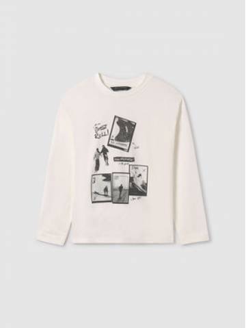 Mayoral Блузка 7.074 Écru Regular Fit Mayoral Блузка 7.074 Écru Regular Fit