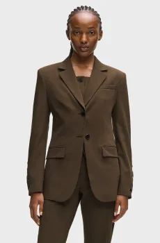 Женский коричневый жакет FASHION Коричневый 42 Karl Lagerfeld B1W14011