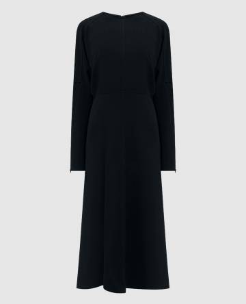 Зеленое платье миди Dolman Зеленое платье миди Dolman