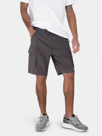 Brave Soul Шорти з тканини MSRT-ISLANDGRY Сірий Straight Fit Brave Soul Шорти з тканини MSRT-ISLANDGRY Сірий Straight Fit