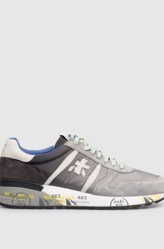 Серые комбинированные кроссовки LANDER