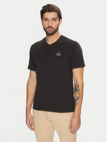 Aeronautica Militare Футболка 242TS2333J662 Чорний Regular Fit Aeronautica Militare Футболка 242TS2333J662 Чорний Regular Fit