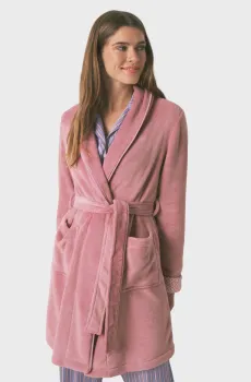 Женский розовый халат Розовый L womensecret 3142296