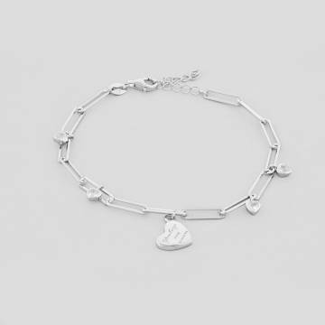 Серебряный браслет Minimal 550268б Серебряный браслет Minimal 550268б