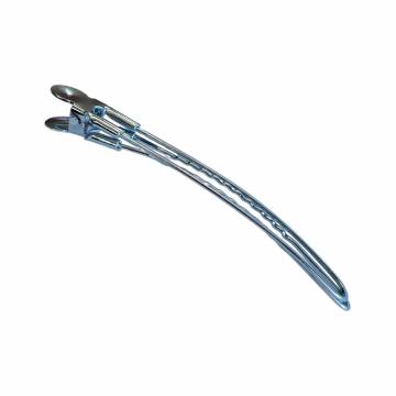 Зажимы для волос Zauber металлические, серебристые, 4 шт (06-085-4)