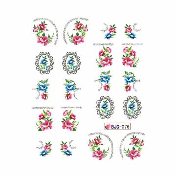 Водные наклейки для ногтей Vizavi Professional BJC (BJC-076) Водные наклейки для ногтей Vizavi Professional BJC (BJC-076)
