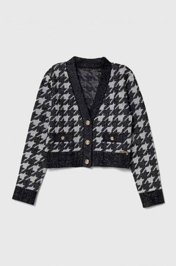 Детский кардиган Guess цвет чёрный тёплый