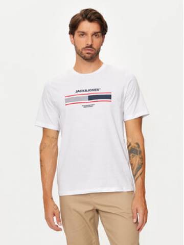 Jack&Jones Футболка South 12256784 Білий Standard Fit Jack&Jones Футболка South 12256784 Білий Standard Fit