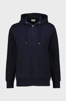 Мужское темно-синее худи TONAL Синий XXL Gant 2067057