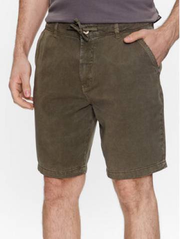 INDICODE Шорти з тканини Vino 70-644 Хакі Regular Fit INDICODE Шорти з тканини Vino 70-644 Хакі Regular Fit