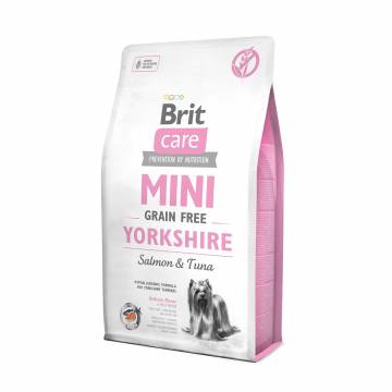 Сухой корм для йоркширских терьеров Brit Care Mini Yorkshire с лососем и тунцем, 2 кг Сухой корм для йоркширских терьеров Brit Care Mini Yorkshire с лососем и тунцем, 2 кг