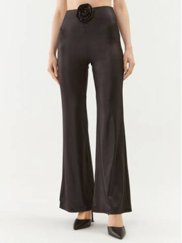 ROTATE Штани з тканини 111019100 Чорний Regular Fit