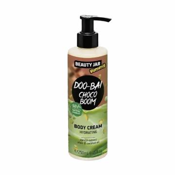 Увлажняющий крем для тела Beauty Jar Yummy Doo-Bai Choco Boom Hydrating Body Cream Ду-бай Чоко Бум, 250 мл Увлажняющий крем для тела Beauty Jar Yummy Doo-Bai Choco Boom Hydrating Body Cream Ду-бай Чоко Бум, 250 мл