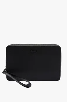Мужской черный кошелек Черный ONESIZE Lacoste NH2922CE000