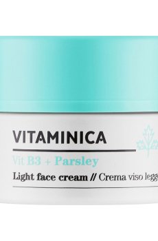 Крем для лица Bioearth Vitaminica Vit B3 + Parsley Light Face Cream, 50 мл