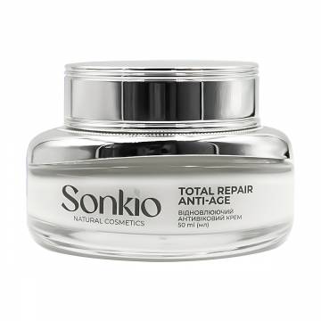 Восстанавливающий антивозрастной крем для лица Sonkio Total Repair Anti-Age Cream, 50 мл Восстанавливающий антивозрастной крем для лица Sonkio Total Repair Anti-Age Cream, 50 мл