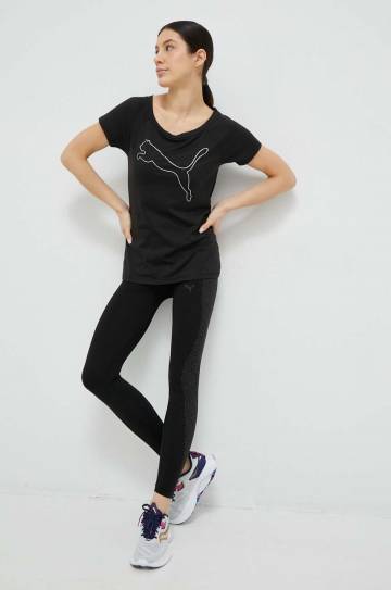 Футболка для тренинга Puma Favorite цвет чёрный 522420 Футболка для тренинга Puma Favorite цвет чёрный 522420