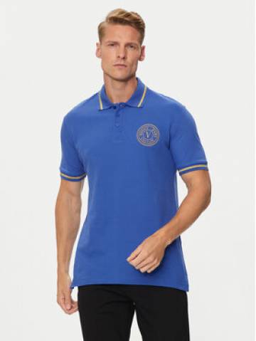 Versace Jeans Couture Поло 76GAGT02 Голубий Regular Fit Versace Jeans Couture Поло 76GAGT02 Голубий Regular Fit