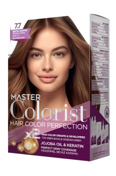 Краска для волос Master Colorist Hair Color Perfection 7.7 Shining Coffee, 210 мл