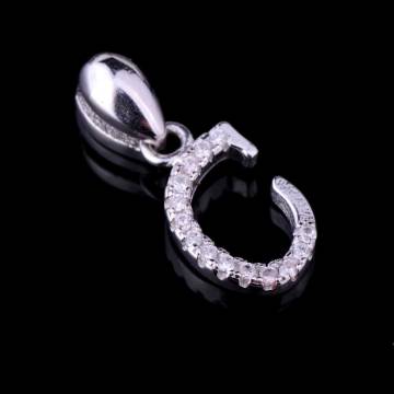Серебряная подвеска буква "С" (фианиты) 131991 C Серебряная подвеска буква "С" (фианиты) 131991 C