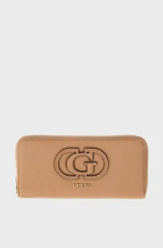 Женский бежевый кошелек Бежевый ONESIZE Guess SWBG99.05146;BEI