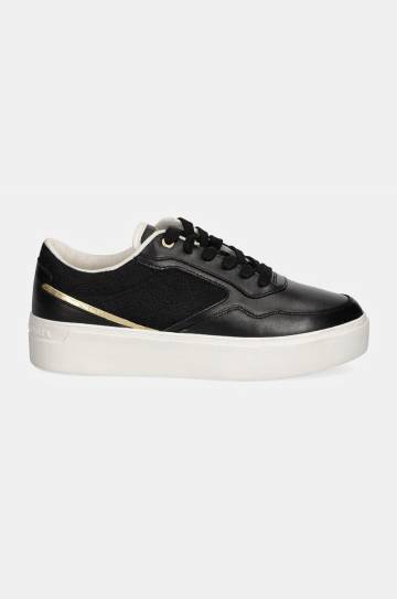 Кроссовки Tommy Hilfiger PLATFORM MONOGRAM SNEAKER цвет чёрный FW0FW08121 Кроссовки Tommy Hilfiger PLATFORM MONOGRAM SNEAKER цвет чёрный FW0FW08121