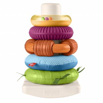 Пірамідка Fisher-Price Розвиток сенсорики (HXK47) Пірамідка Fisher-Price Розвиток сенсорики (HXK47)