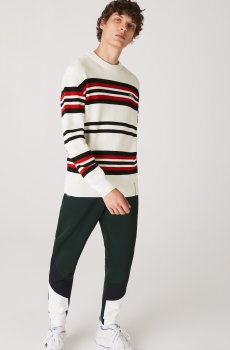 Lacoste светр чоловічий Made in France з круглим вирізом