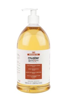 Массажное масло для тела Muster Benexere Professional Massage Oil 38C с витамином Е, 1 л