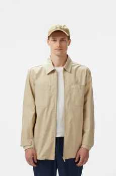 Мужская бежевая рубашка Бежевый 39 Lacoste CH0506E8M